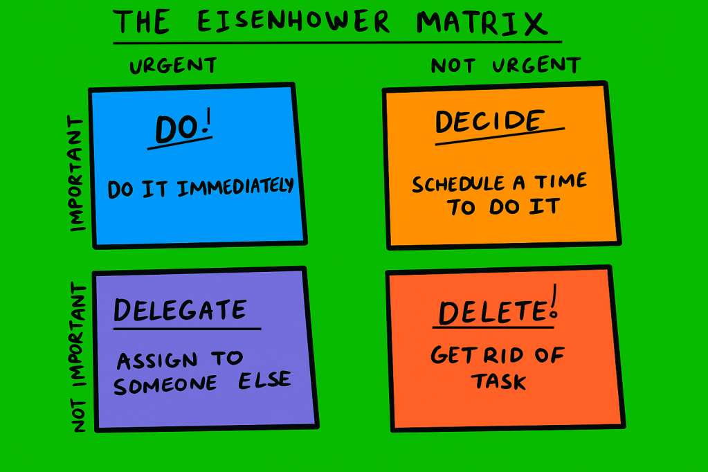 ⏳Master your event planning with the Eisenhower method&nbsp;🧠
